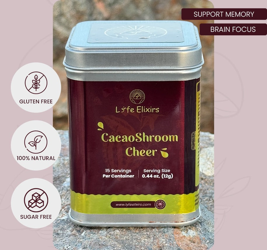 Cacao Mushroom Coffee - 8 Oz (15 Servings)